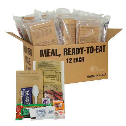 Mre Deluxe Field Ration, One Case