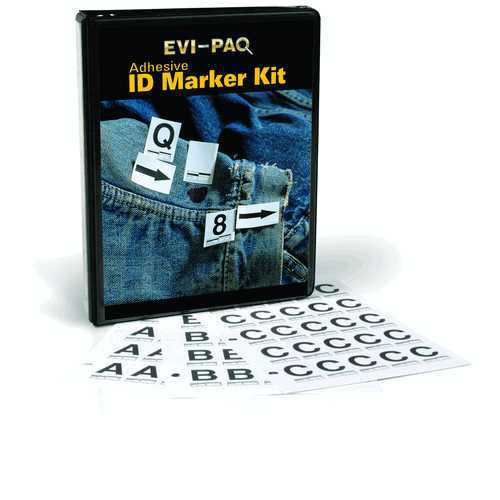 Forensics Source Adhesive ID Marker Combo Kit
