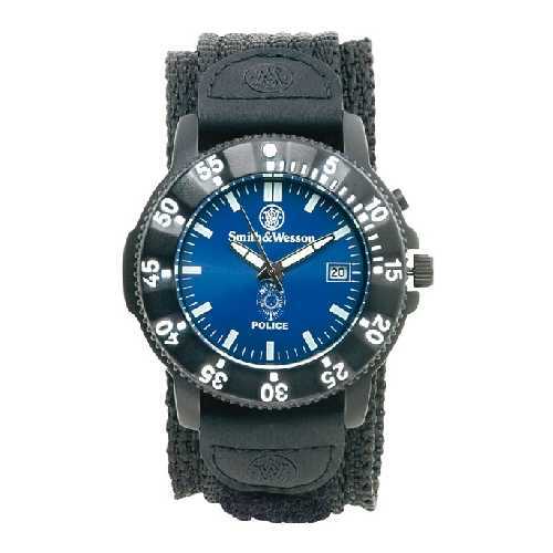 Smith & Wesson Police Watch - Back Glow, Nylon Band