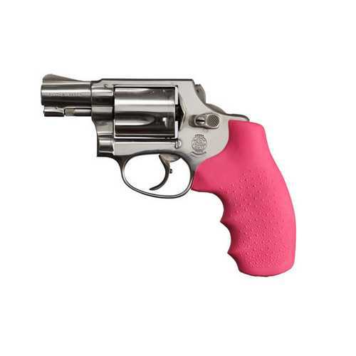 S&W J Frame Revolver Pink Round Long Butt Grip