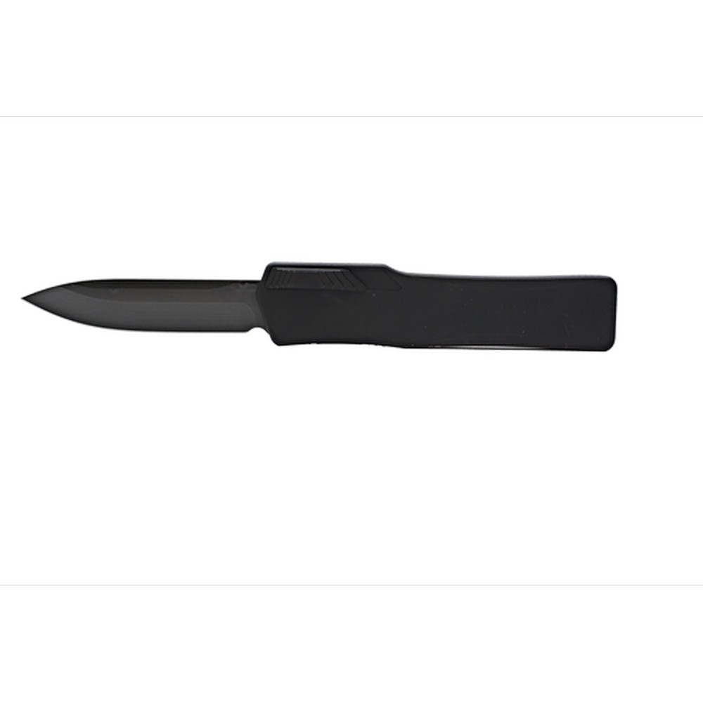Heretic Knives Cleric Clip Point Tactical OTF Automatic Knife, Black