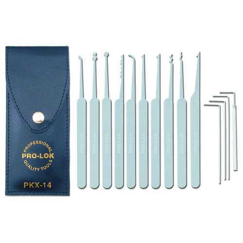 14 Piece Lock Pick Set by Pro-Lok