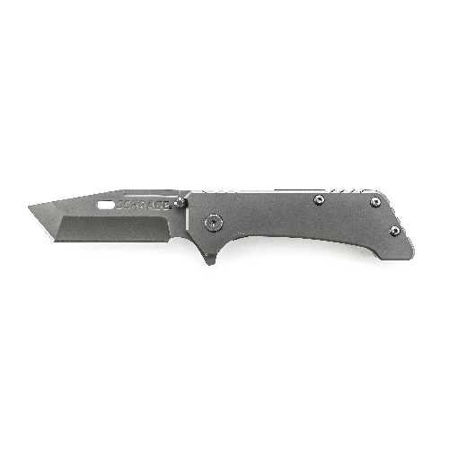 Schrade Frame Lock 9Cr18Mov Titanium Coated Tanto Blade With Ambidextrous Thumb Knobs And Index Flip