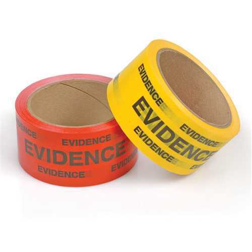 Forensics Source Red Box Sealing Tape - Evidence, Property