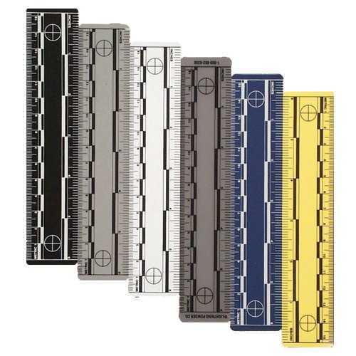 Forensics Source Ruler, 6" Assortment, Pack Of