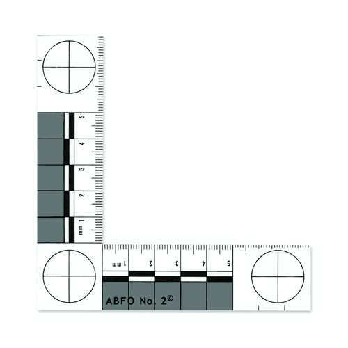 Forensics Source Abfo No. 2 Bitemark Scale