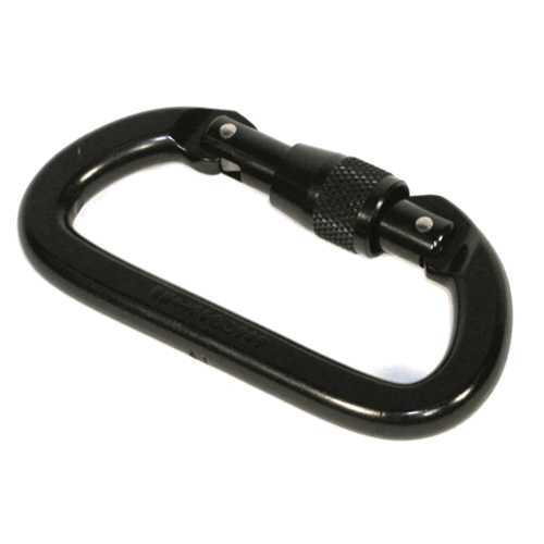 Locking "D" Carabiner - Alumin