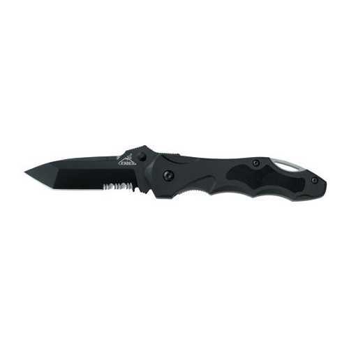 Gerber Knives Kiowa Tanto, Black - Serrated Edge Knife