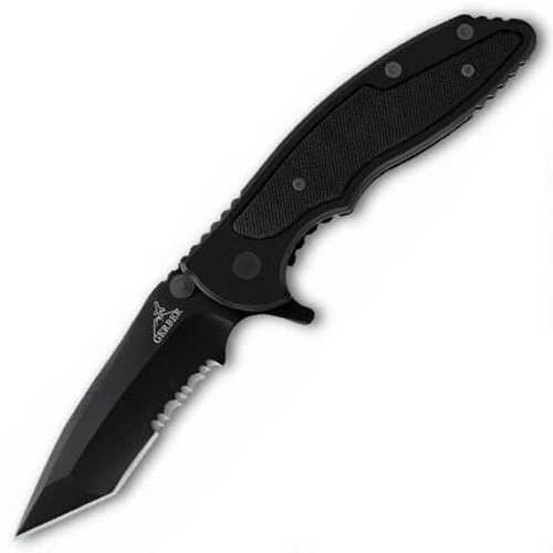 Gerber Knives Torch II - Tanto G-10 Black, Serrated Edge -  Knife