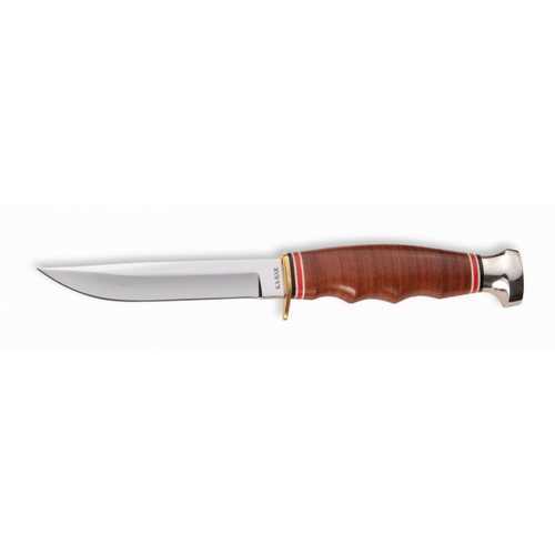 KA-BAR Hunter, 8-1/8"-STacticalked Leathe Knife