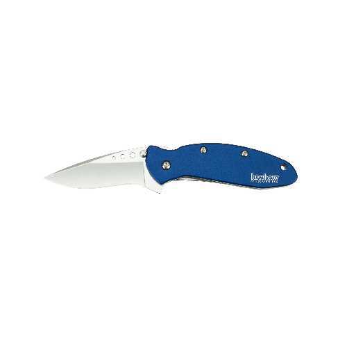 Kershaw Scallion-Aluminum Navy Blue Knife