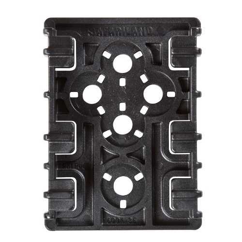 Safariland ELS 35 Receiver Plates 2 ea. Black