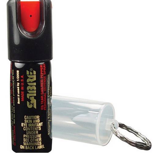 Sabre Red OC Pepper Spray .54 Oz Key Ring Stream