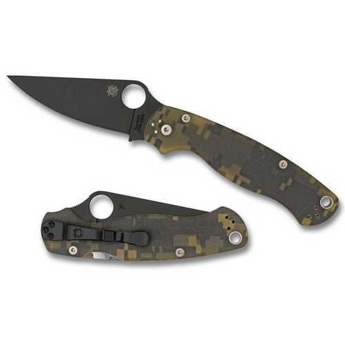 Paramilitary Camo G-10 Black B