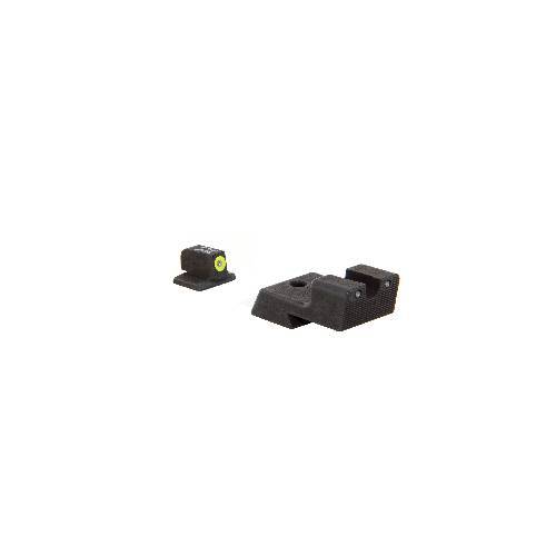 Trijicon 1911 Novak Cut HD Night Sight Set - Yellow Front Outline